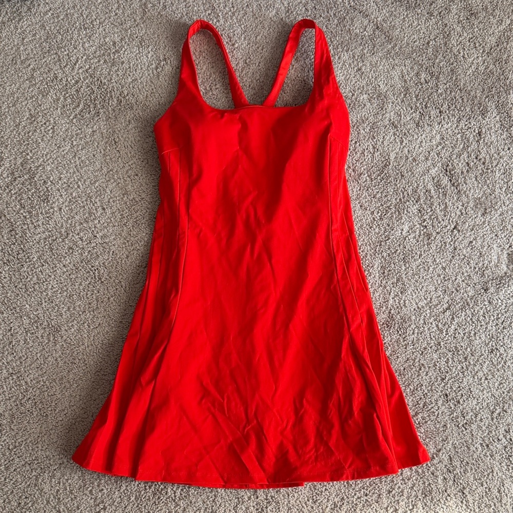 CALIA Women's Pleated Exercise Dress